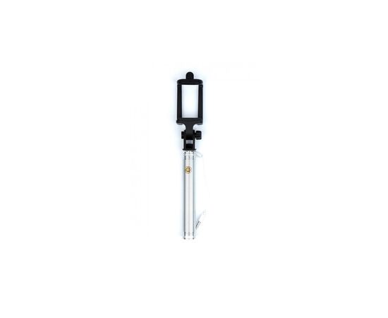 Монопод для селфи Grand-X Metallic Jack 3,5 U-крепление 170-750мм Silver (MPGJMS)