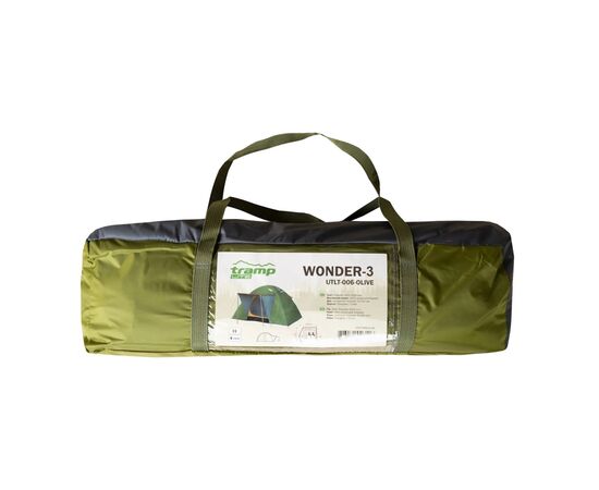 Палатка Tramp Lite Wonder 3 Olive (UTLT-006-olive), изображение 12 Палатка Tramp Lite Wonder 3 Olive (UTLT-006-olive), изображение 12
