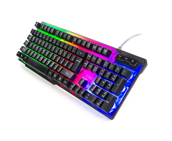 Клавиатура Vinga KB414 black, изображение 2 Клавиатура Vinga KB414 black, изображение 2