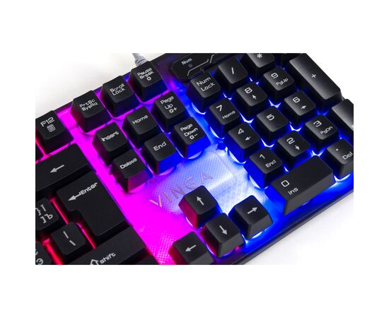Клавиатура Vinga KB414 black, изображение 5 Клавиатура Vinga KB414 black, изображение 5