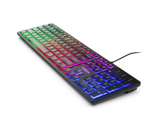 Клавиатура Vinga KB410 black, изображение 3 Клавиатура Vinga KB410 black, изображение 3