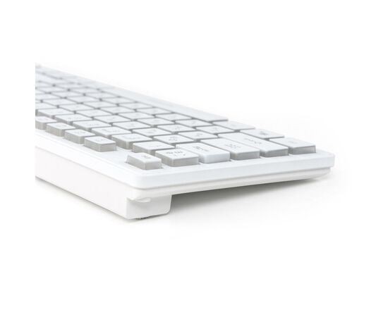 Клавиатура Vinga KB410 White, изображение 7 Клавиатура Vinga KB410 White, изображение 7
