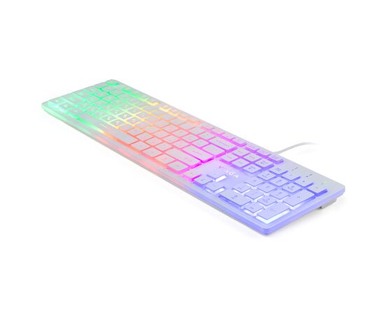 Клавиатура Vinga KB410 White, изображение 8 Клавиатура Vinga KB410 White, изображение 8
