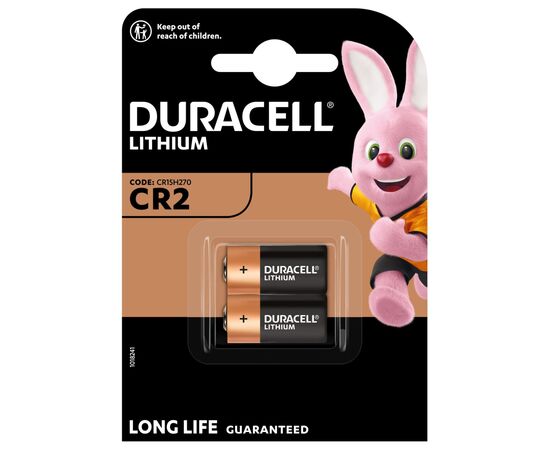 Батарейка Duracell CR2 Ultra Lithium Photo * 2 (06206301401), изображение 2 Батарейка Duracell CR2 Ultra Lithium Photo * 2 (06206301401), изображение 2