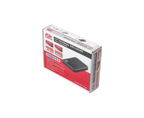 Карман внешний AgeStar 2.5", USB3.1, черный (31UB2A18 (Black)), изображение 4 Карман внешний AgeStar 2.5", USB3.1, черный (31UB2A18 (Black)), изображение 4