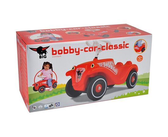 Чудомобиль Big Bobby-Car-Classic с защитными насадками для обуви (1303), изображение 6 Чудомобиль Big Bobby-Car-Classic с защитными насадками для обуви (1303), изображение 6