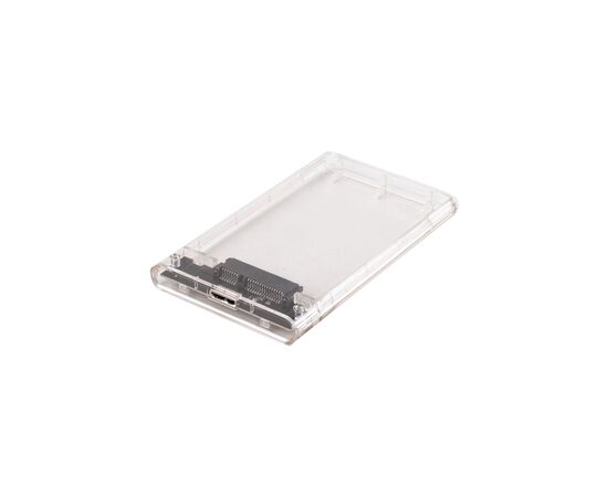 Кишеня зовнішня AgeStar 2.5", USB3.0, прозрачный (3UB2P4)