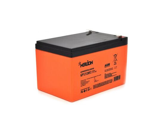Батарея к ИБП Merlion 12V-12Ah PREMIUM (GP12120F2PREMIUM)