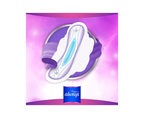 Гигиенические прокладки Always Platinum Super Plus Single 7шт (8001090430625), изображение 7 Гигиенические прокладки Always Platinum Super Plus Single 7шт (8001090430625), изображение 7