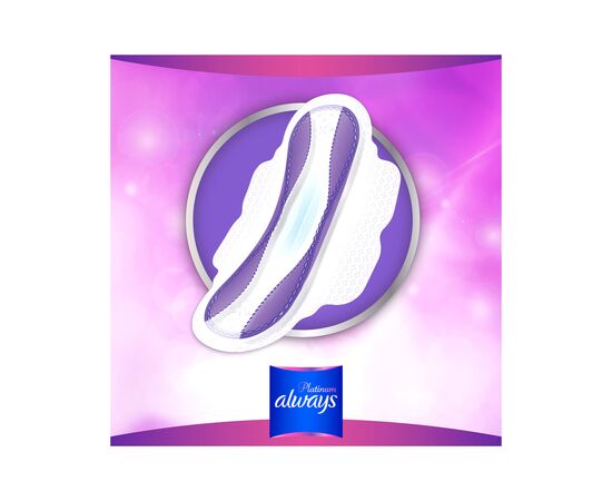 Гигиенические прокладки Always Platinum Super Plus Single 7шт (8001090430625), изображение 8 Гигиенические прокладки Always Platinum Super Plus Single 7шт (8001090430625), изображение 8