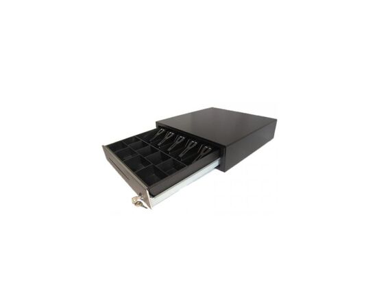 Денежный ящик HPC System 16S (Push-Push) black (1318), изображение 2 Денежный ящик HPC System 16S (Push-Push) black (1318), изображение 2