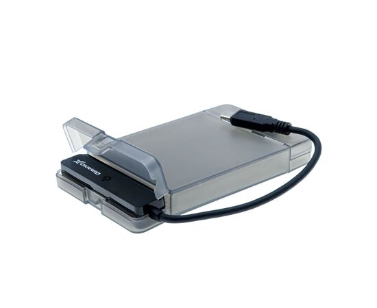 Карман внешний Grand-X HDD 2,5" USB 3.1 Type-C (HDE31), изображение 3 Карман внешний Grand-X HDD 2,5" USB 3.1 Type-C (HDE31), изображение 3