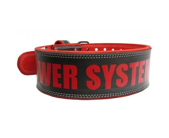 Атлетичний пояс Power System Beast PS-3830 Black/Red XL (PS-3830_XL_Black-Red)