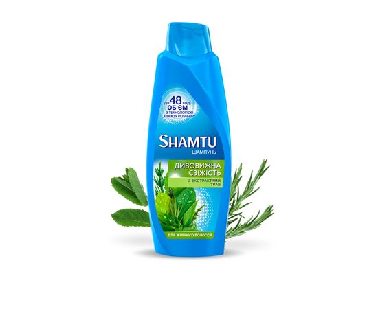 Шампунь Shamtu Глубокое Очищение и Свежесть 600 мл (4015100195767), изображение 3 Шампунь Shamtu Глубокое Очищение и Свежесть 600 мл (4015100195767), изображение 3