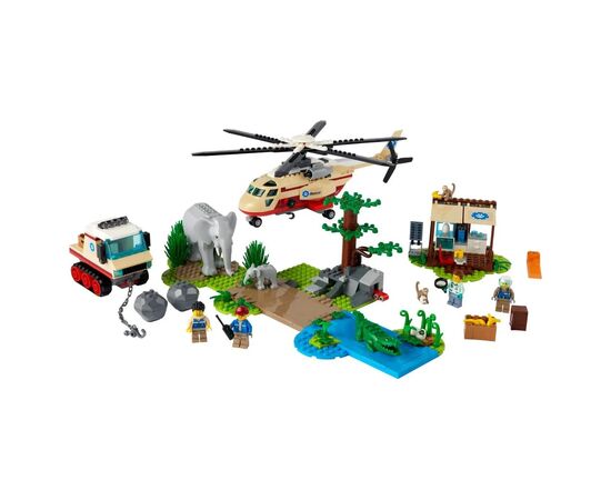 Конструктор LEGO City Операція з порятунку звірів 525 деталей (60302), зображення 8 Конструктор LEGO City Операція з порятунку звірів 525 деталей (60302), зображення 8