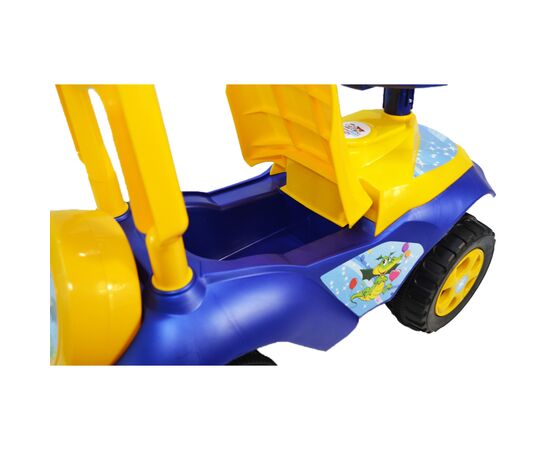 Чудомобіль Active Baby жовто-синій (013117-0204), зображення 4 Чудомобіль Active Baby жовто-синій (013117-0204), зображення 4