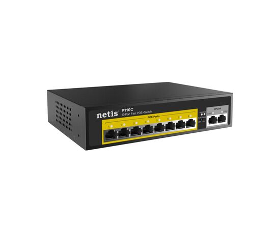 Коммутатор сетевой Netis P110C, изображение 2 Коммутатор сетевой Netis P110C, изображение 2