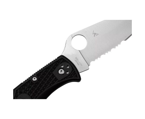 Нож Spyderco Endela Thin Blue Line Serrator (C243FPSBKBL), изображение 4 Нож Spyderco Endela Thin Blue Line Serrator (C243FPSBKBL), изображение 4