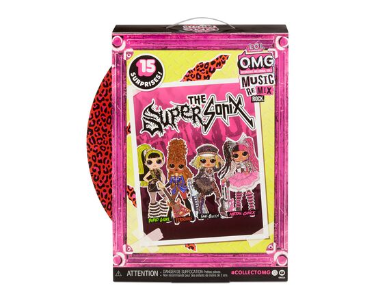 Кукла L.O.L. Surprise! O.M.G. Remix Rock - Фурия (577591), изображение 4 Кукла L.O.L. Surprise! O.M.G. Remix Rock - Фурия (577591), изображение 4