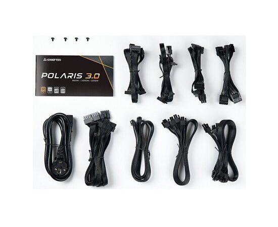 Блок питания Chieftec 1250W Polaris 3.0 (PPS-1250FC-A3), изображение 7 Блок питания Chieftec 1250W Polaris 3.0 (PPS-1250FC-A3), изображение 7