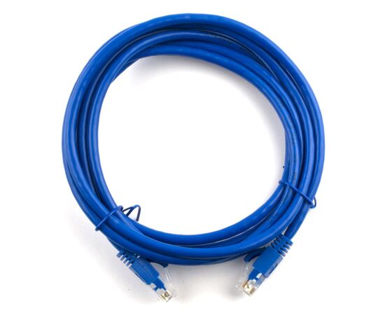 Патч-корд 3м, UTP, Cat.6, RJ45, CU, black Ritar (PCR-CU6/3Be)