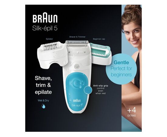 Эпилятор Braun SES 5/610, изображение 2 Эпилятор Braun SES 5/610, изображение 2