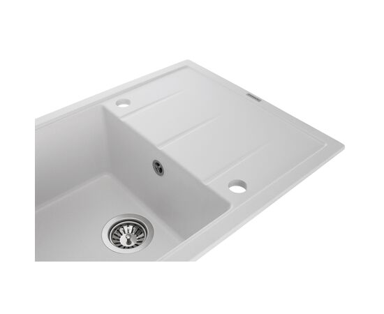 Мойка кухонная GRANADO Blanos white (gr2505), зображення 4 Мойка кухонная GRANADO Blanos white (gr2505), зображення 4