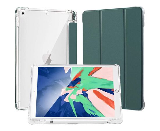 Чехол для планшета BeCover Soft Edge Apple iPad 10.2 2019/2020/2021 Dark Green (706596)