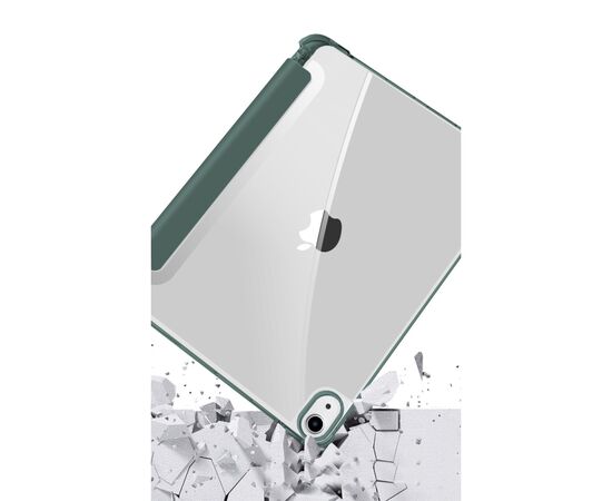 Чехол для планшета BeCover Soft Edge Pencil mount Apple iPad Air 4 10.9 2020/2021 Dark Green (706818), изображение 2 Чехол для планшета BeCover Soft Edge Pencil mount Apple iPad Air 4 10.9 2020/2021 Dark Green (706818), изображение 2