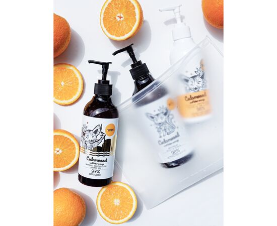 Гель для душу Yope Cedarwood and Bitter Orange 400 мл (5900168905979), зображення 3 Гель для душу Yope Cedarwood and Bitter Orange 400 мл (5900168905979), зображення 3