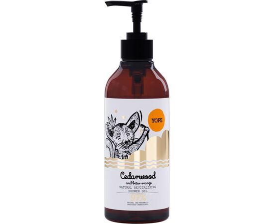 Гель для душу Yope Cedarwood and Bitter Orange 400 мл (5900168905979)