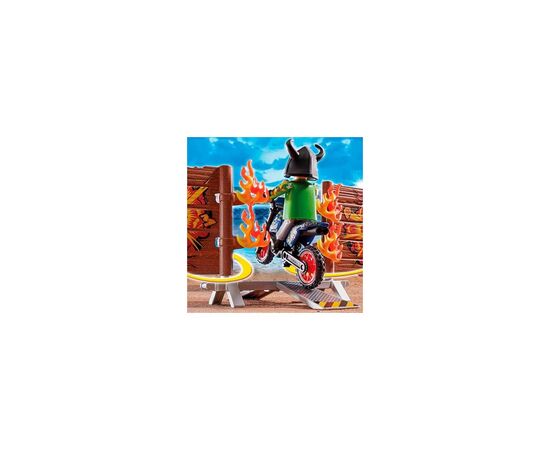 Конструктор Playmobil Stunt show Мотокросс с огненной стеной (70553), изображение 3
