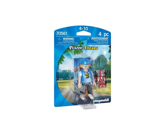 Конструктор Playmobil Playmo friends Мальчик с автомобилем (70561)
