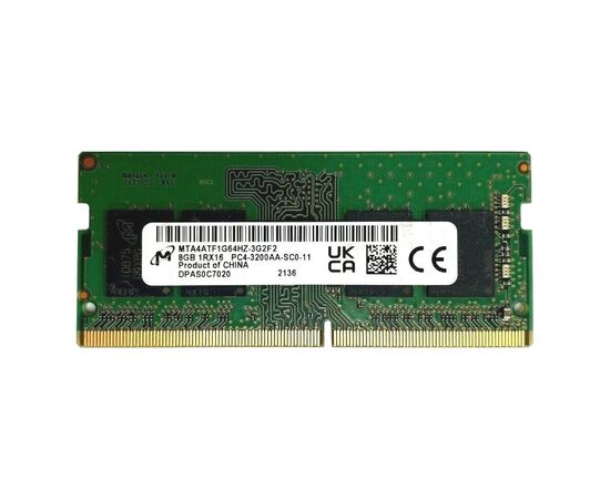 Модуль памяти для ноутбука SoDIMM DDR4 8GB 3200 MHz Micron (MTA4ATF1G64HZ-3G2F1)
