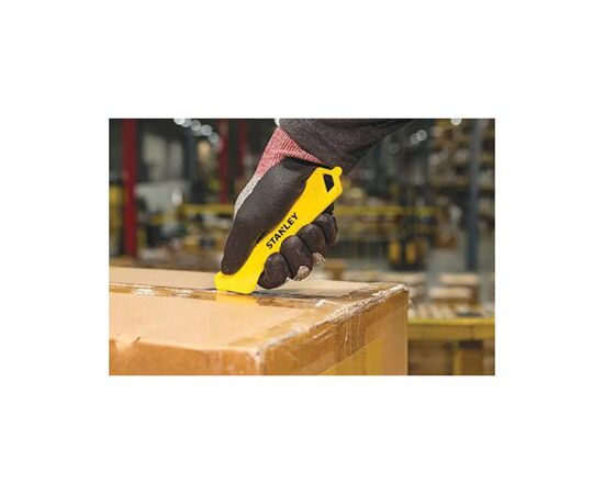 Нож монтажный Stanley односторонний FOIL CUTTER для резки упаковки, 10 шт (STHT10355-1), изображение 4 Нож монтажный Stanley односторонний FOIL CUTTER для резки упаковки, 10 шт (STHT10355-1), изображение 4