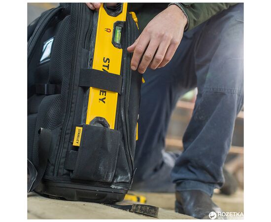 Сумка для инструмента Stanley рюкзак FatMax Quick Access, 300x500x340 мм (FMST1-80144), изображение 4 Сумка для инструмента Stanley рюкзак FatMax Quick Access, 300x500x340 мм (FMST1-80144), изображение 4