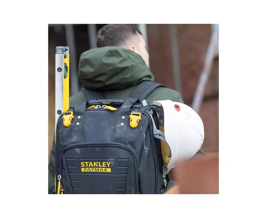 Сумка для инструмента Stanley рюкзак FatMax Quick Access, 300x500x340 мм (FMST1-80144), изображение 5 Сумка для инструмента Stanley рюкзак FatMax Quick Access, 300x500x340 мм (FMST1-80144), изображение 5