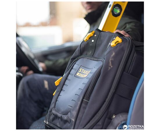 Сумка для инструмента Stanley рюкзак FatMax Quick Access, 300x500x340 мм (FMST1-80144), изображение 6 Сумка для инструмента Stanley рюкзак FatMax Quick Access, 300x500x340 мм (FMST1-80144), изображение 6