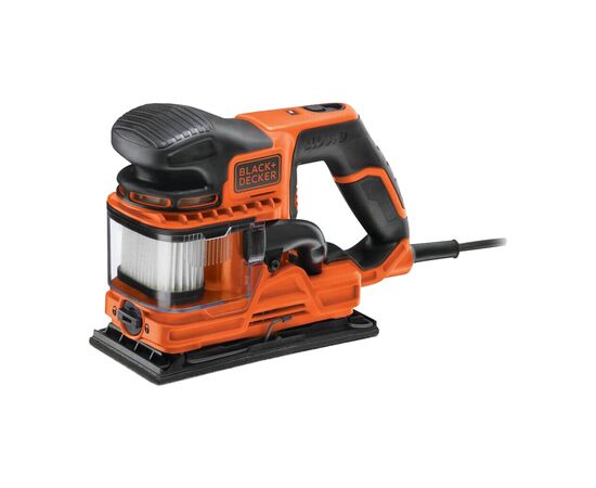 Шлифовальная машина Black&Decker DuoSand, 270 Вт, 5000-13000 об/мин (KA330E), изображение 2 Шлифовальная машина Black&Decker DuoSand, 270 Вт, 5000-13000 об/мин (KA330E), изображение 2