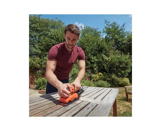 Шлифовальная машина Black&Decker 150 Вт, 15000 об/мин (BEW220), изображение 4 Шлифовальная машина Black&Decker 150 Вт, 15000 об/мин (BEW220), изображение 4