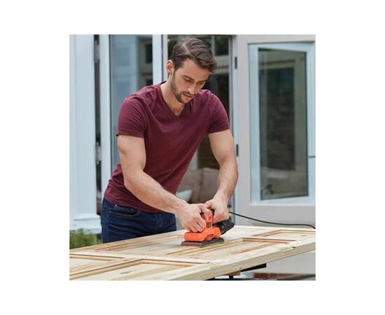 Шлифовальная машина Black&Decker 150 Вт, 15000 об/мин (BEW220), изображение 5 Шлифовальная машина Black&Decker 150 Вт, 15000 об/мин (BEW220), изображение 5