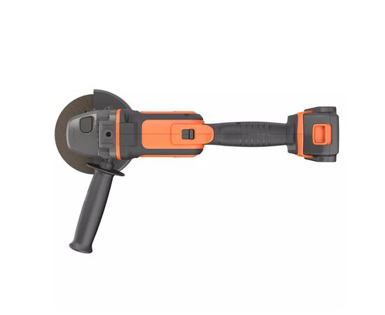 Шлифовальная машина Black&Decker 18V, 4Ah, 125 мм, 8600 об/мин (BCG720M1), изображение 3 Шлифовальная машина Black&Decker 18V, 4Ah, 125 мм, 8600 об/мин (BCG720M1), изображение 3