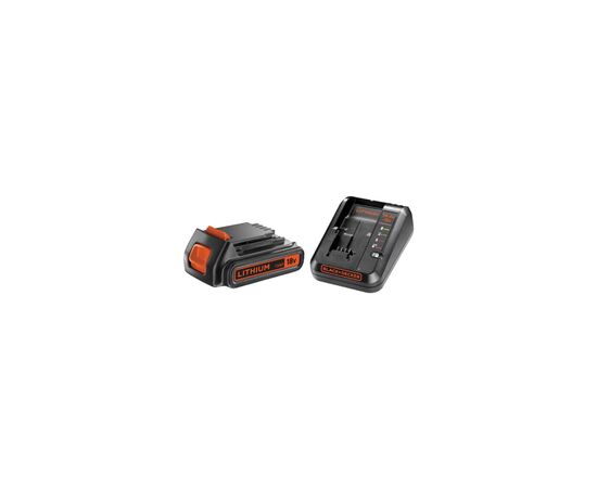 Зарядное устройство для аккумуляторов инструмента Black&Decker 14.4V, 18V, ток 1A (BDC1A15)