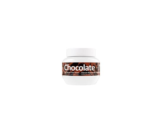 Маска для волос Kallos Cosmetics Chocolate Восстанавливающая для сухих и поврежденных волос 275 мл (5998889511036)