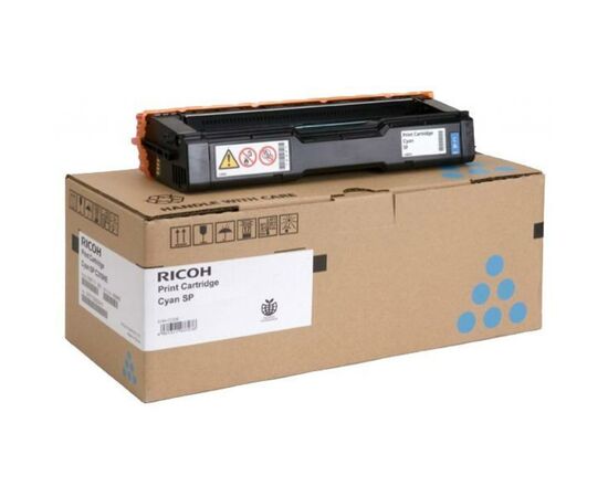 Тонер-картридж Ricoh SPC231/SPC232/SPC242/SPC320 Cyan 6K (406484/406492/406480)