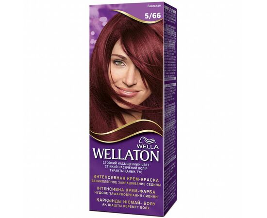Краска для волос Wellaton 5/66 Баклажан (4056800023080/4056800895267)