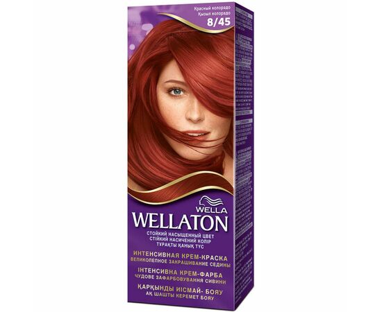 Фарба для волосся Wellaton 8/45 Червоний колорадо (4056800023172/4056800895366)
