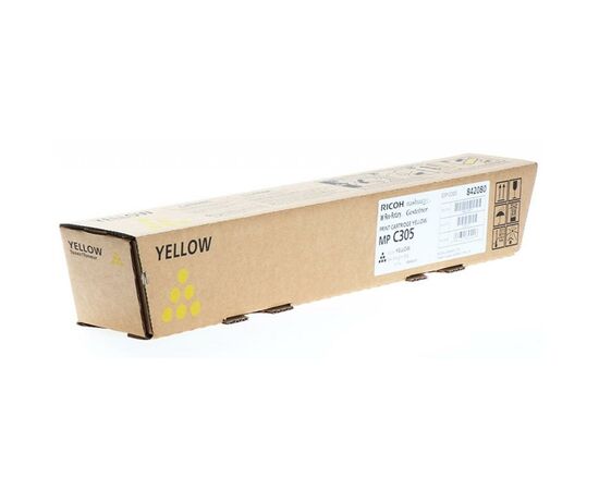 Тонер-картридж Ricoh MPC305 Yellow 6K (842080)