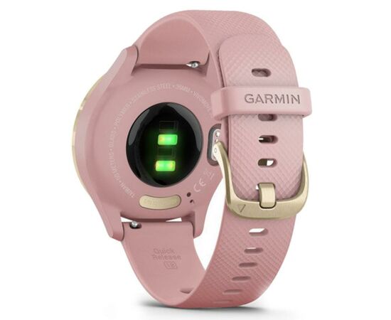 Смарт-часы Garmin vivomove 3S, Light Gold, Dust Rose, Silicone (010-02238-21), изображение 5