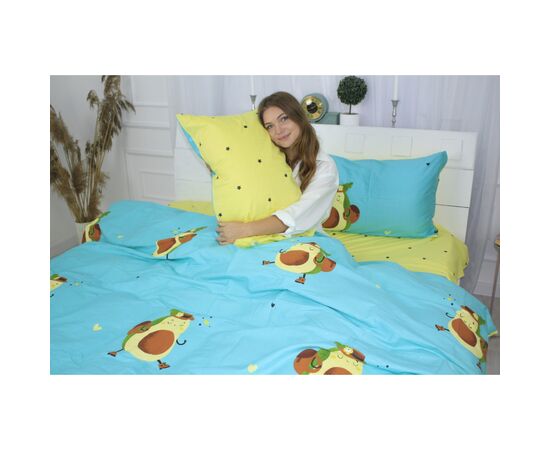 Постельное белье MirSon Сатин 22-1311Avocadotraveler 175 х 210 (2200004343808), изображение 2